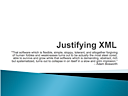 Lecture 2: Jude's XML Presentation