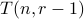 T(n,r-1)